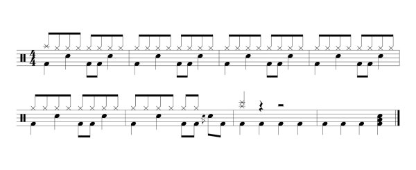 Табы для барабанов для начинающих