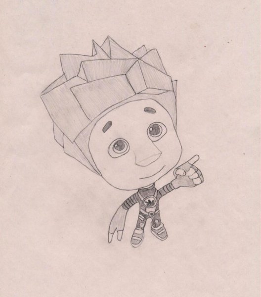 Фиксики рисунок