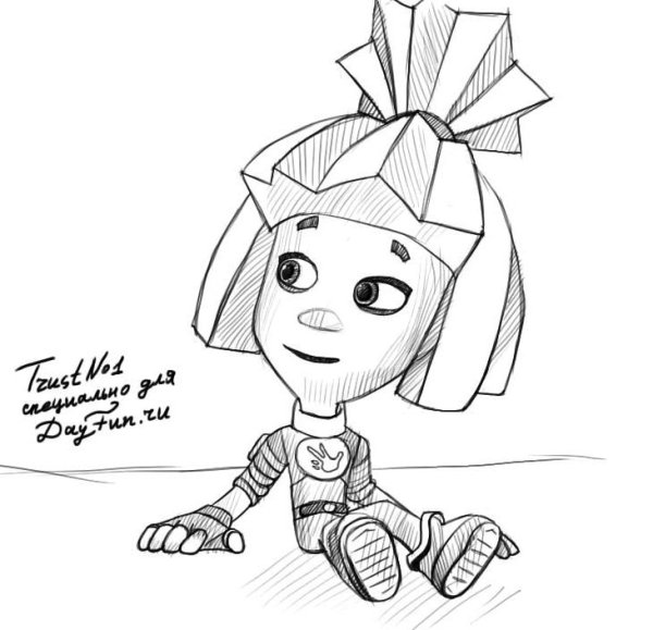 Нолик рисунок