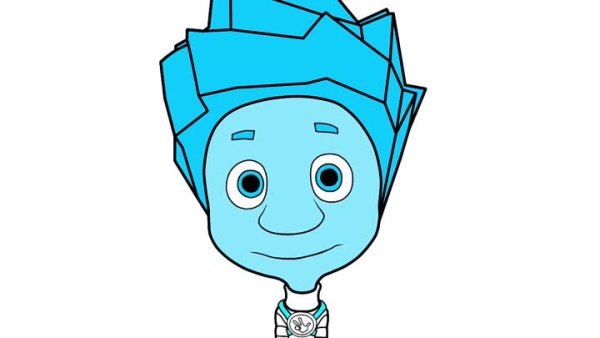 Раскраска Фиксики Симка