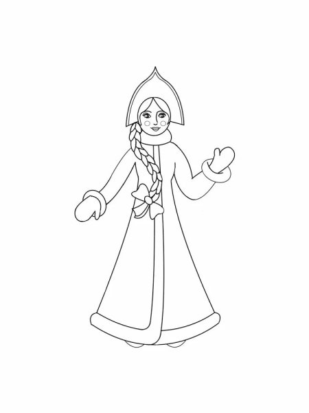 Рисование Деда Мороза и Снегурочки