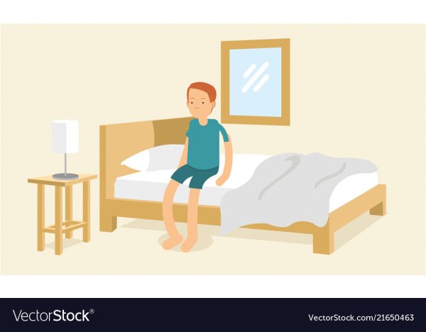 Ребенок встает с кровати