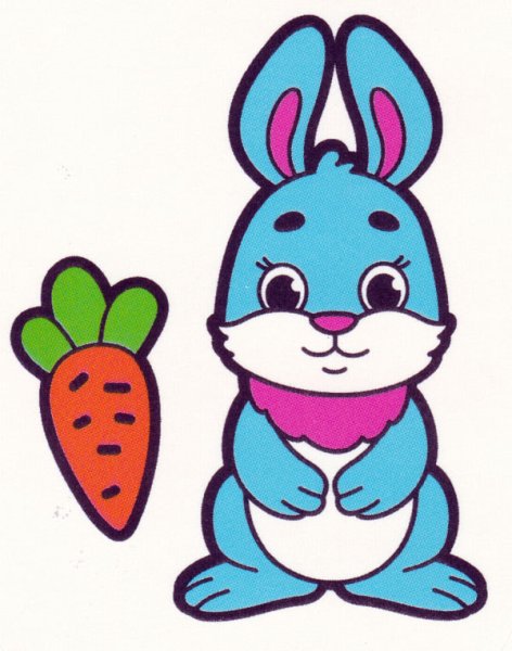 Цветные зайчики