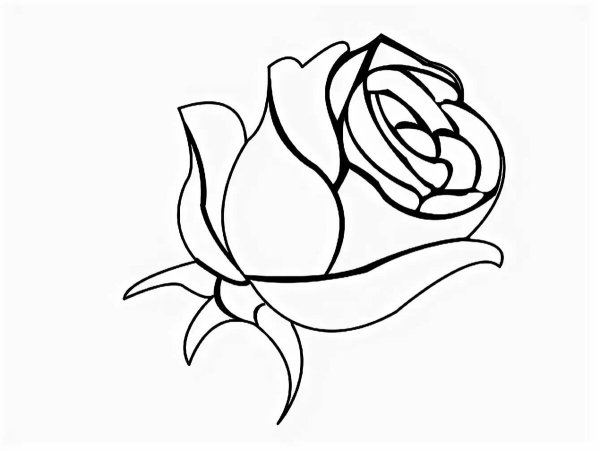 Трафареты цветов для выжигания по дереву