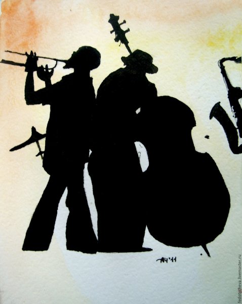 Панно в стиле джаз