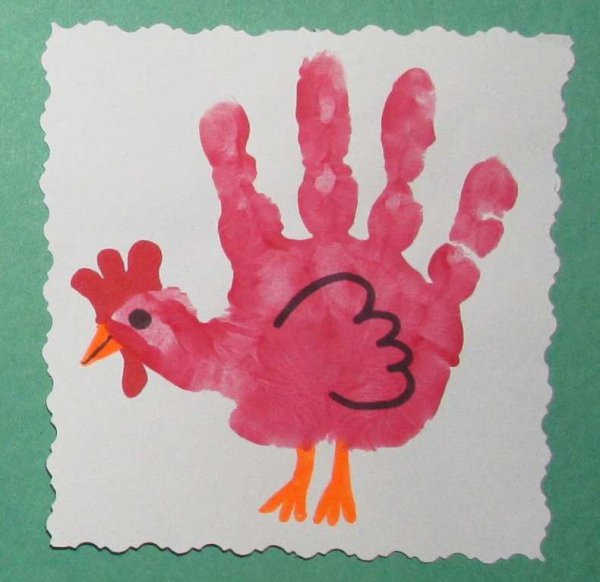 Рисование ладошками и пальчиками