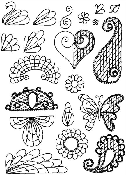 Трафареты для айсинга и шоколада