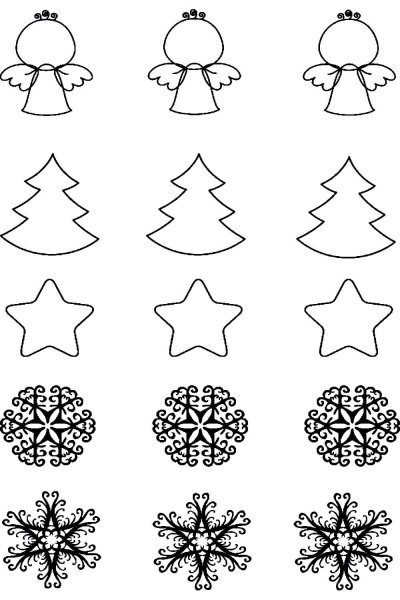 Трафареты для шоколадных украшений