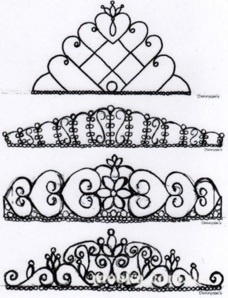 Узоры для украшения торта