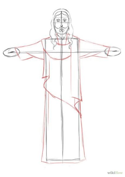 Раскраска Бог