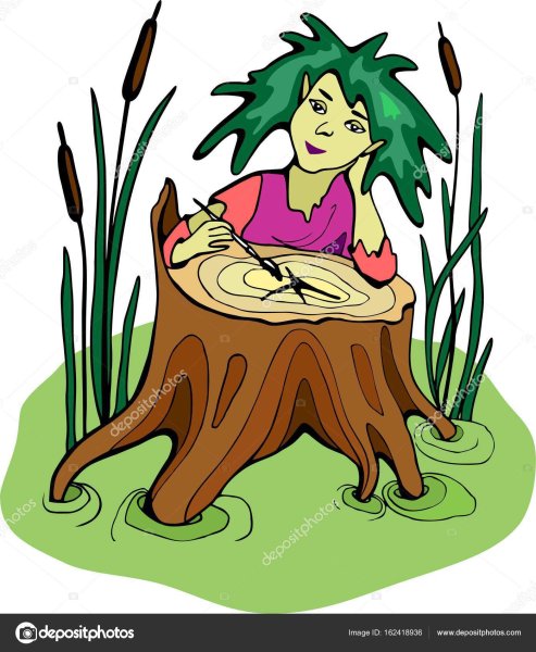 Картинки Кикиморы для срисовки