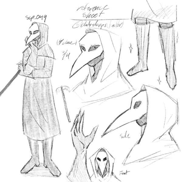 Чумной доктор SCP 049