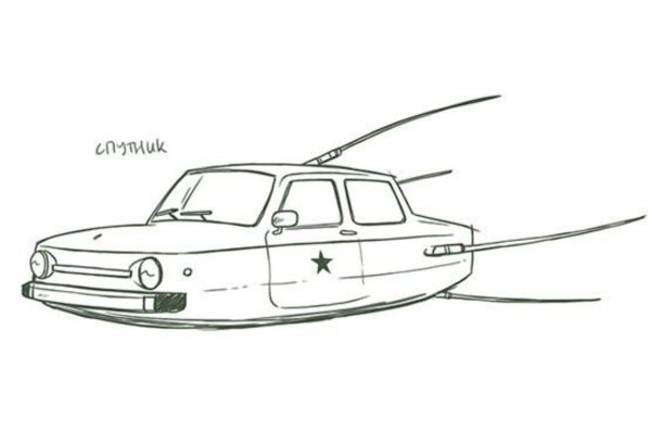 Раскраска летающая машина