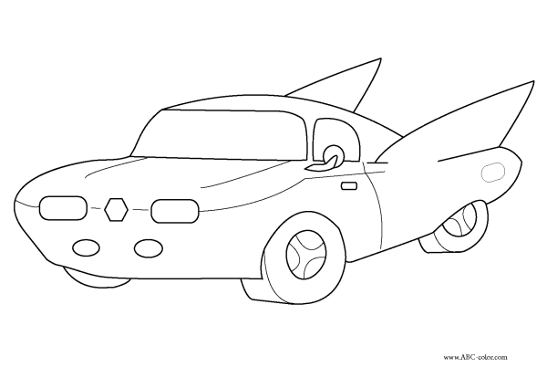 Нарисовать летающую машину