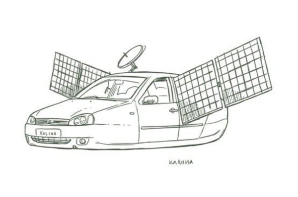 Аппликация автомобиль будущего