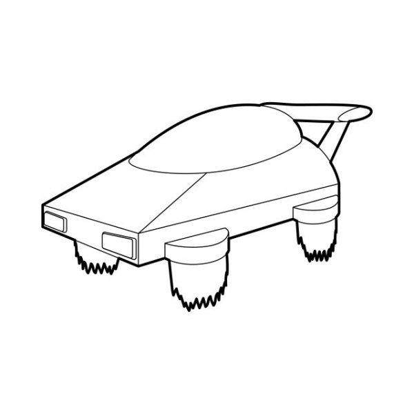 Автомобиль будущего рисунок карандашом