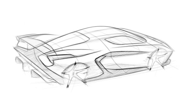 Скетчи электромобилей