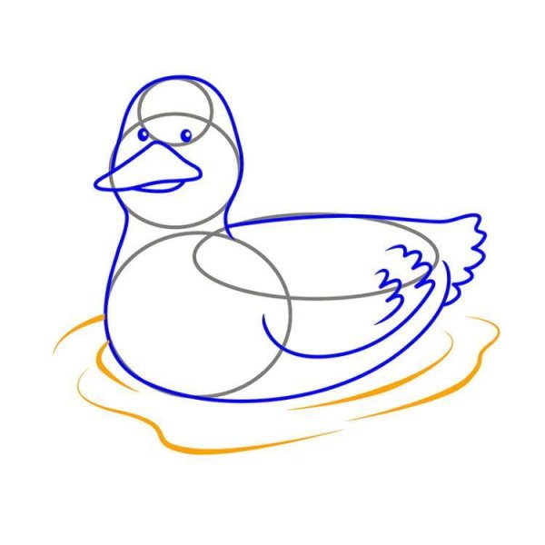 Рисование утки