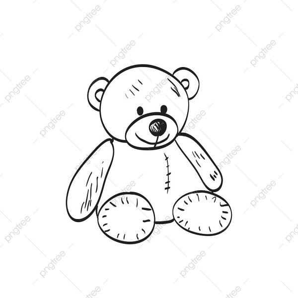 Картинки для срисовки мишки