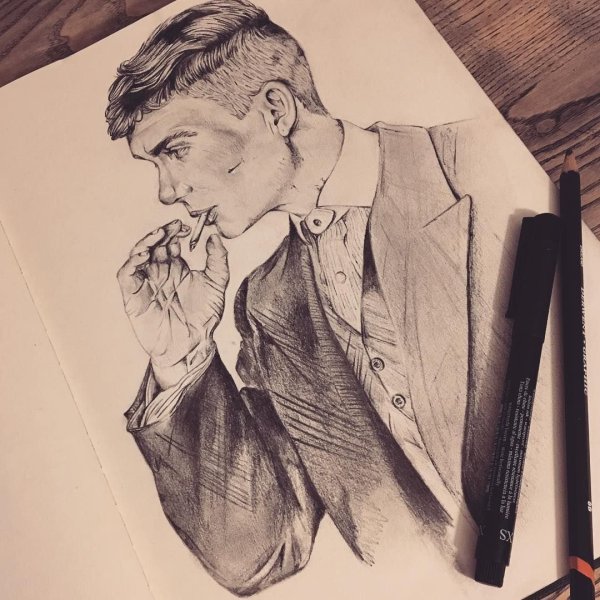 Томас Шёлби эскиз