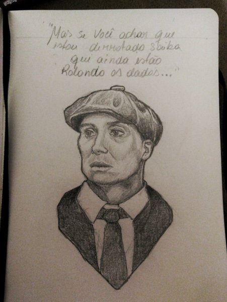 Эскиз портрет Томас Шелби