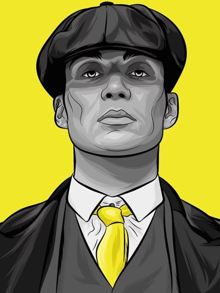 Томас Шелби мультяшный