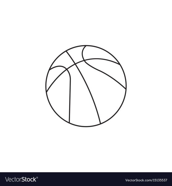 Как нарисовать баскетбольный мяч карандашом поэтапно для начинающих