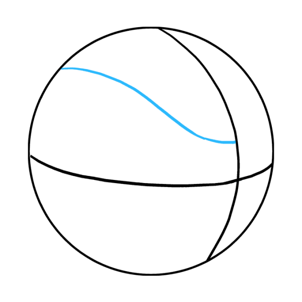 Баскетбольный мяч раскраска