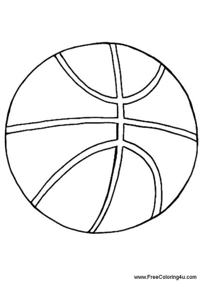 Баскетбольный мяч черно белый