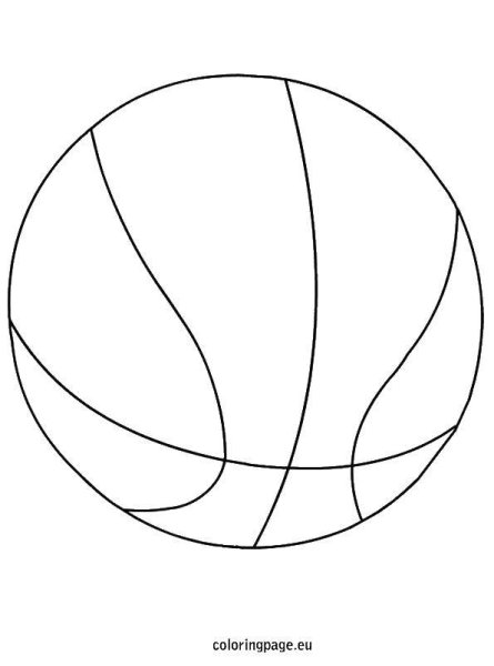 Баскетбольный мяч черно белый