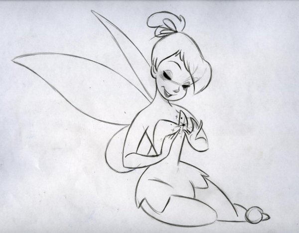 Тинкербелл рисунок