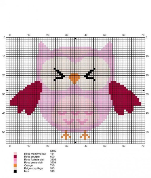Вышивка крестиком легкие кот