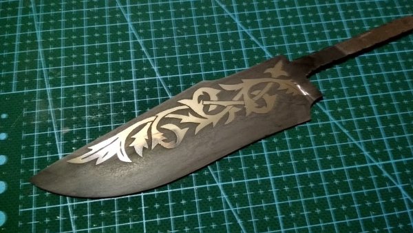 Нарисованный кухонный нож