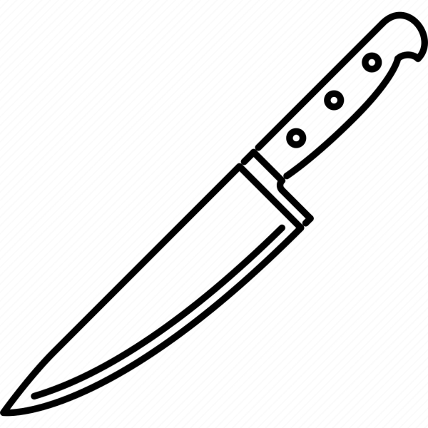 Кинжал карандашом