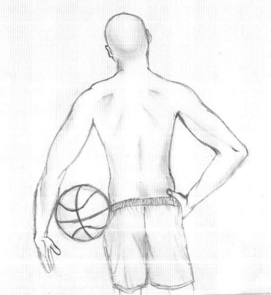 Баскетбол Наброски