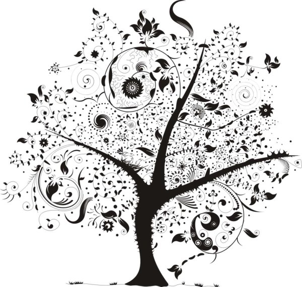 Сказочное дерево Графика