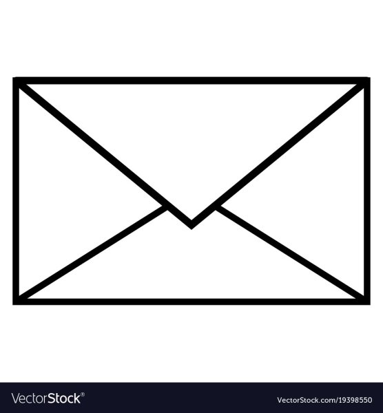 Конверт раскраска