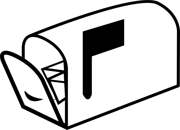 Почтовый ящик раскраска