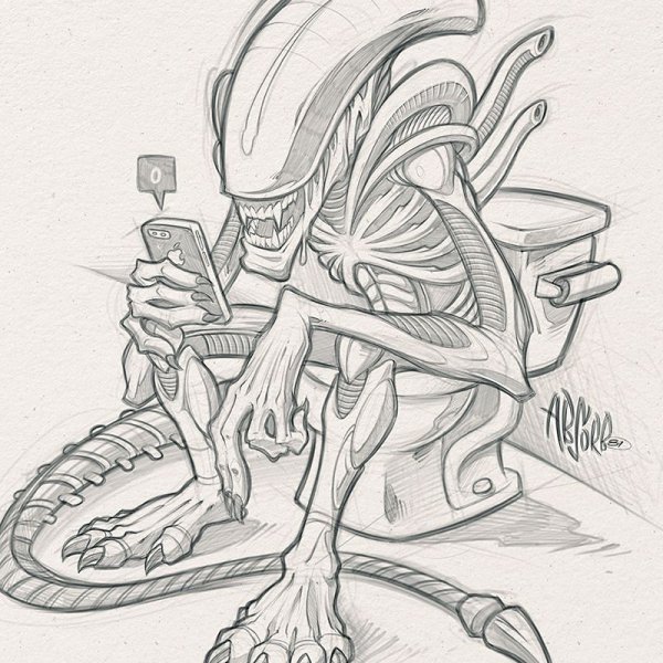 Ксеноморф Sketch