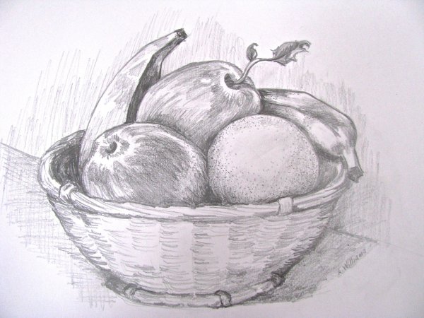 Натюрморт рисунок