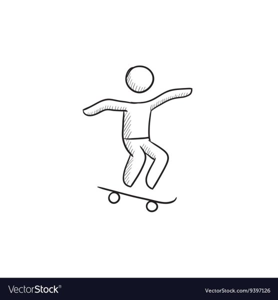 Лёгкие рисунки на скейт