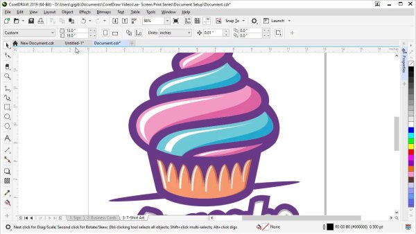Рисование в coreldraw