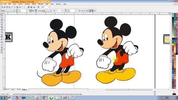 Coreldraw простые рисунки