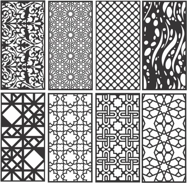 Узор в прямоугольнике