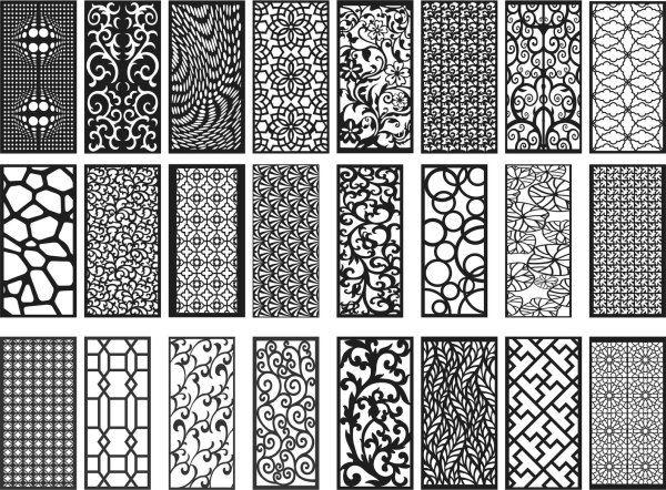 DXF файлы для плазмы узоры