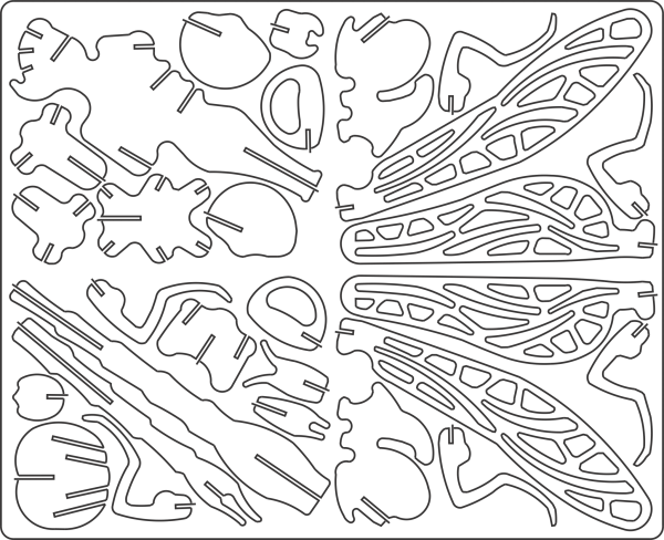 Раскрой для лазерной резки