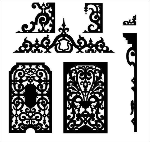 Орнамент для плоттера