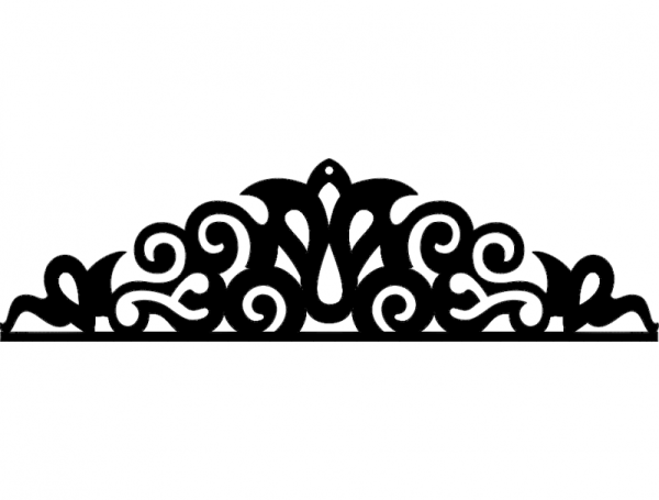 Узорный уголок DXF