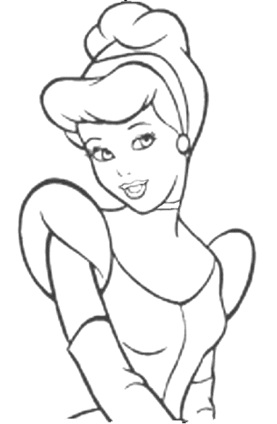 Золушка карандашом