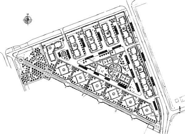 Жилой район генплан